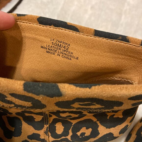 Lucky Brand Leopard Print Booties - Picture 4 of 5